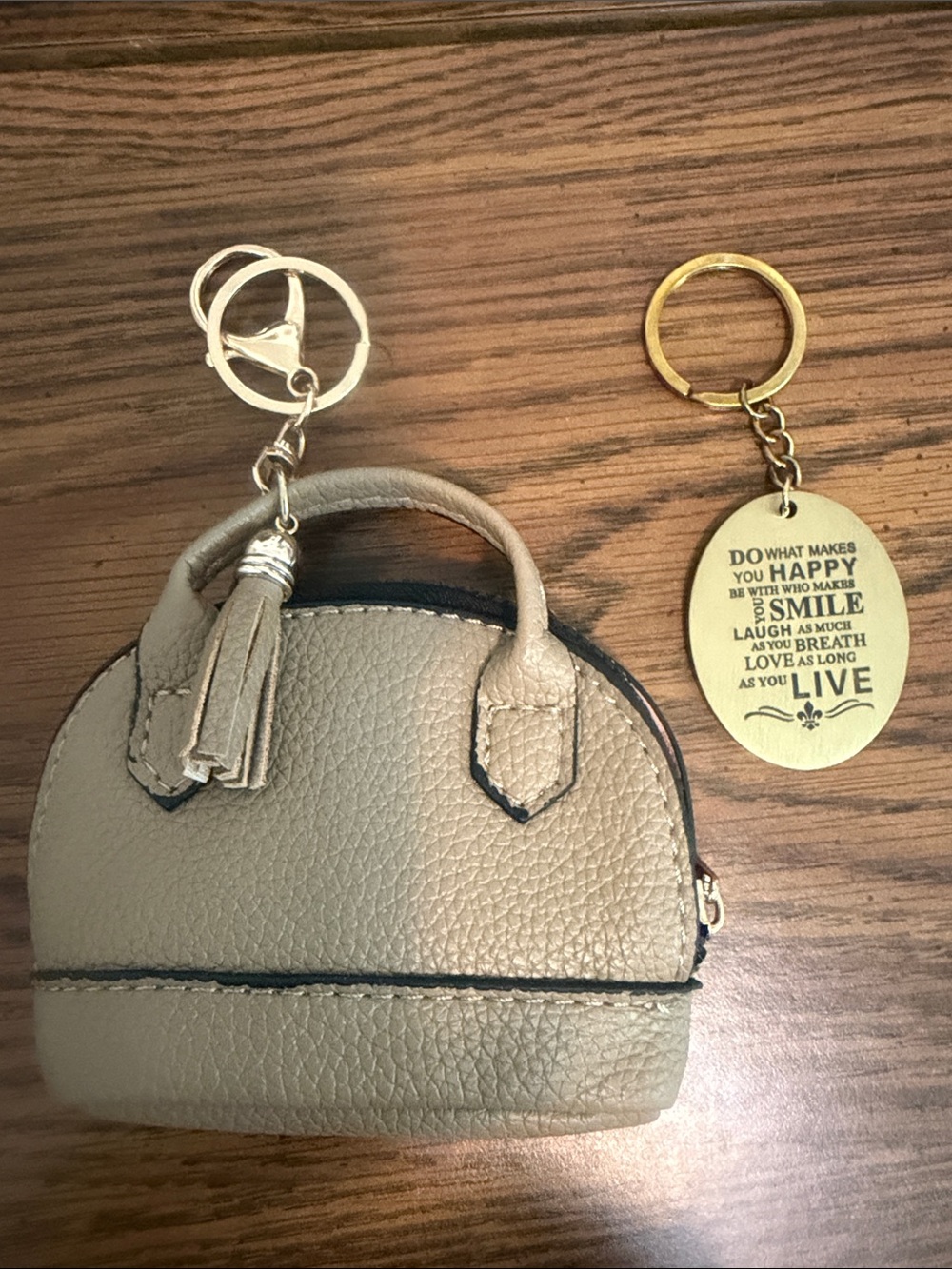 Mini Handbag Charm & Key Charm